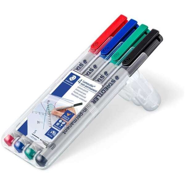 Staedtler Lumocolor OHP Permanent Marker (318-WP4-F)