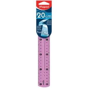 Maped Ruler Twist N Flex Decor 20cm Box of 20Pcs