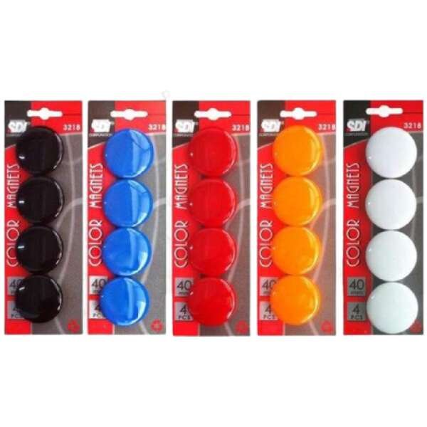 Hand Colour Magnets 40mm Box of 10 Blister packs