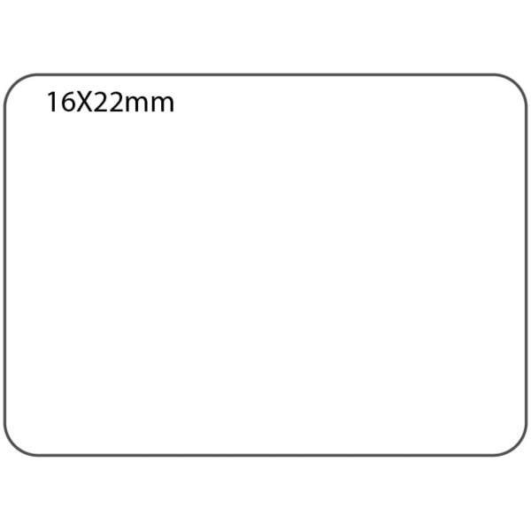 SELF ADHESIVE OFFICE LABEL-16X22mm