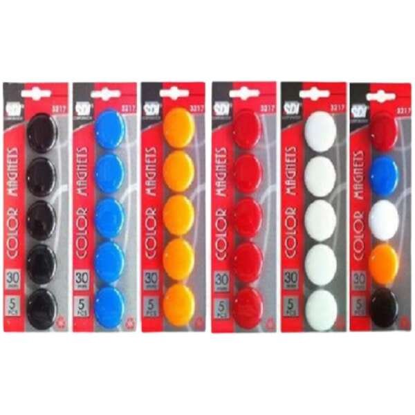 Hand Colour Magnets 30mm Box of 10 Blister packs