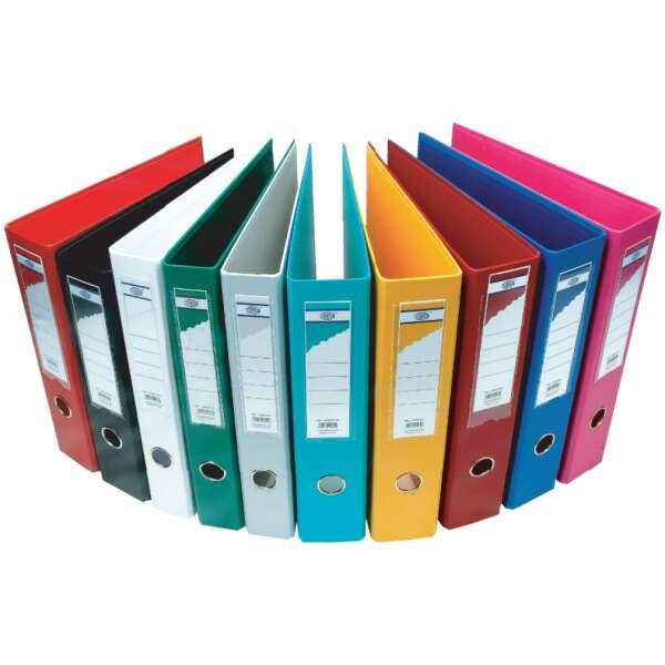 Boxfile (FIS) A4 size broad 8cm pvc - Colour