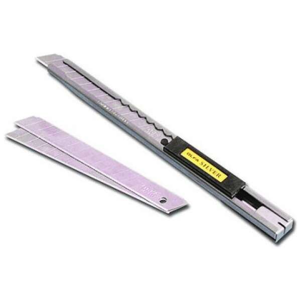 Olfa Standard-Cutter Stailess Steel Blade & Handle Clip OL-SVR-1 - Image 2