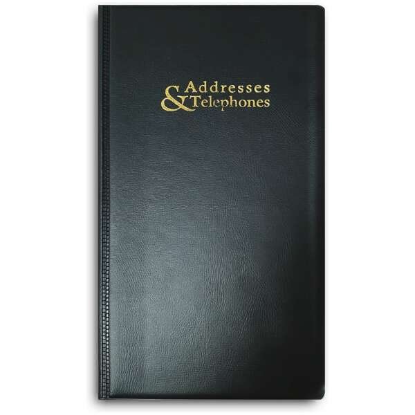 Telephone Index Book REF#1753 Pvc Cover
