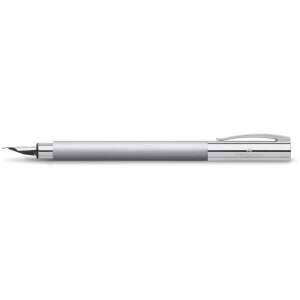 FABER-CASTELL AMBITION FOUNTAIN PEN METAL M