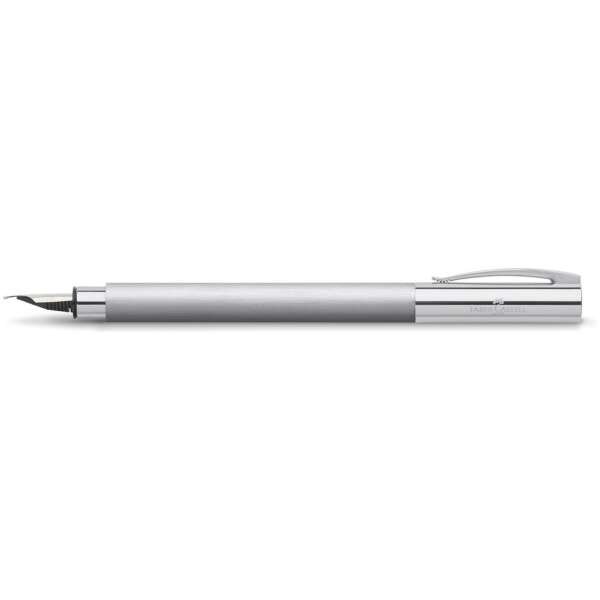 FABER-CASTELL AMBITION FOUNTAIN PEN METAL M