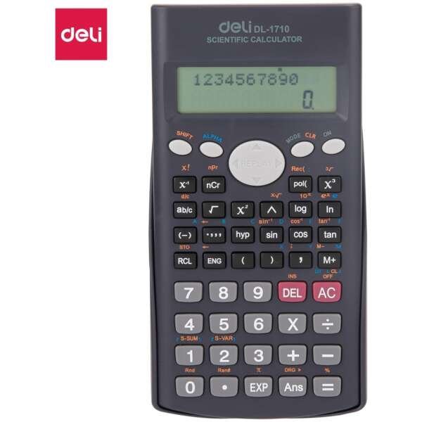 Deli 240F Scientific Calculator 10+2 Digits