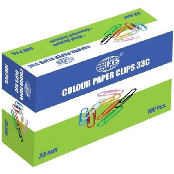 Paper Clips Colour 33MM