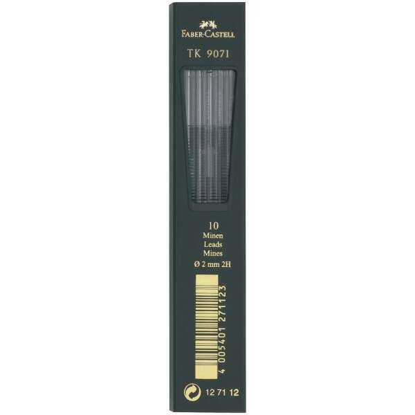 FABER-CASTELL TK 9071 leads - 2H (Pack of 5pc)