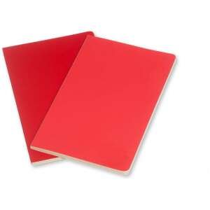 Moleskine Volant Ruled Pocket Notebook Set of 2 Skarlet Red