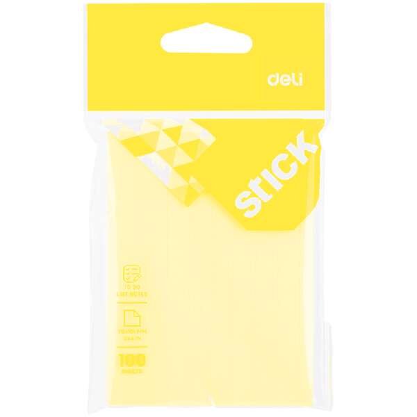 Deli To-do Notes 76x101mm 3''x4'' 100 sheets Yellow