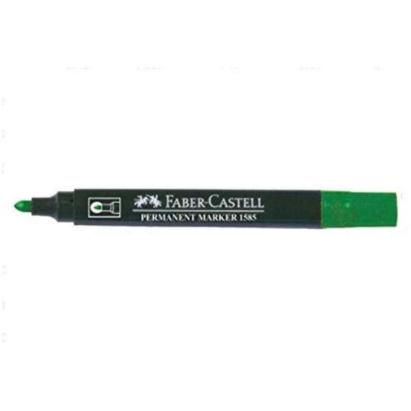 FABER-CASTELL Permanent Marker Bullet Green 12pc Box