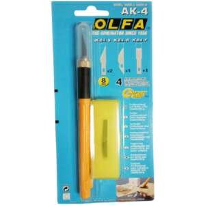 Olfa AK-4 Professional Art Cutter with 3 blades Pack