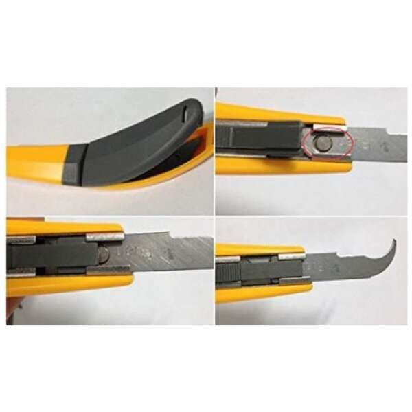 Olfa Utility Plastic & Acrylic Cutter with 2Blades OL-PC-S - Image 3
