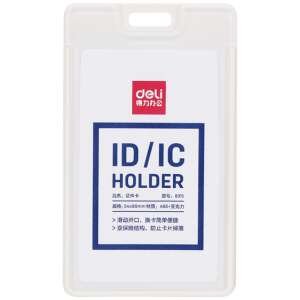 Deli ABS Name Badge Vertical 54×89mm White