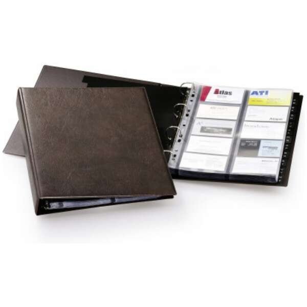 Business Card File Durable Visifix A4 Size for 400cards