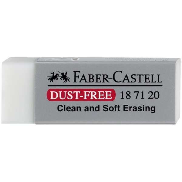 FABER-CASTELL Dust Free Eraser w Sleeve (20pc Box)