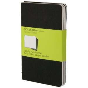 Moleskine Cashier Squared Pocket Notebook Set of 3 Pcs Black