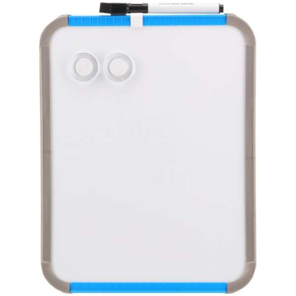 Deli PS Magnetic Whiteboard w/acc. 279×216mm Blue Purple