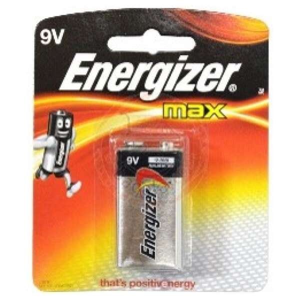 Energizer Max 9V BatteryPack of 1