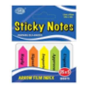 FIS - Sticky Note Arrow Film Index - FSPOFIP5
0.5 IN X 1.8 IN
5 Colors - 25 sheets/each